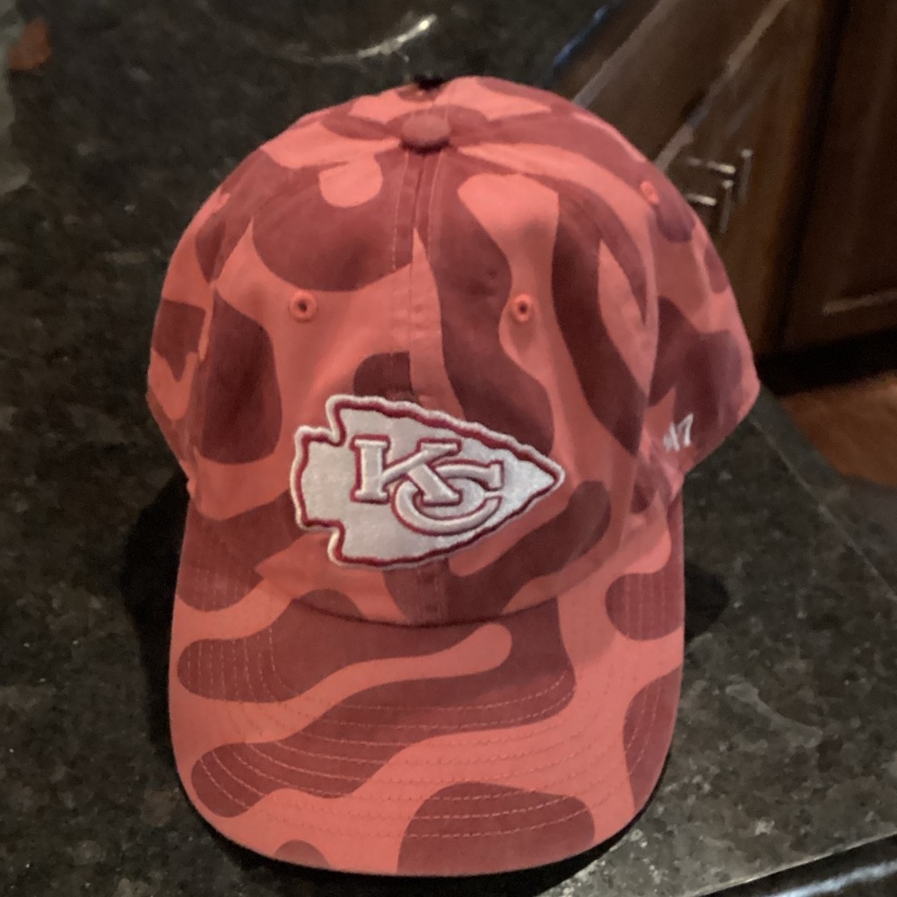 NFL Red Camo Hat